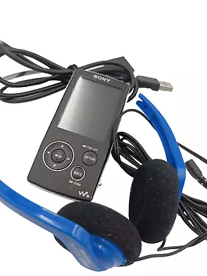 Kaufen Sony Walkman NWZ-A816 MP3 4GB Player Persönliche Digitale Medien WMA Tragbar Schwarz • 81.39€