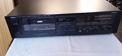 Kaufen Yamaha KX-200 Natural Sound Stereo Cassette Deck, Schwarz • 55€