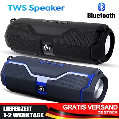 Kaufen Tragbarer Wireless Bluetooth Lautsprecher Subwoofer Sd Musicbox Stereo 20w Set • 17.99€