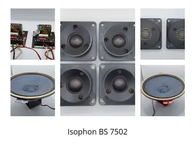 Kaufen Baukastensystem Isophon BS 7502 Lautsprecher Boxen 1974/75 Set Zum Selbstbauen • 350€