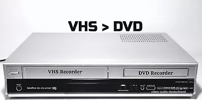 Kaufen DVD-Recorder Mit VHS-Videorecorder 6 Head HiFi Für Digitalisierung 1 J. Garantie • 229€