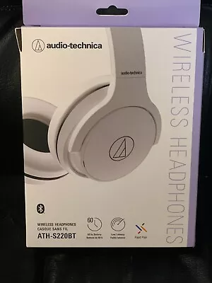Kaufen Audio-Technica ATH-S220BT Kabelloser Kopfhörer ATHS220BTWH • 49.99€