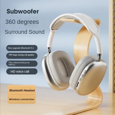 Kaufen Bluetooth Kopfhörer Over Ear Kabellos Headphone  HiFi Stereo Wireless Headset • 18.99€