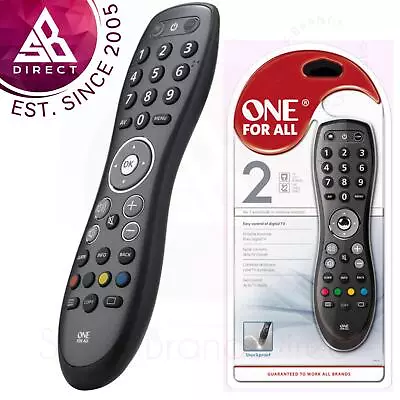 Kaufen One For All 2 IN 1 Universal Fernbedienung Kontrolle│Kontrolle TV & Set Top Box • 25.94€