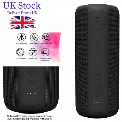Kaufen Sonitrek Go XL Smart Bluetooth 5 Tragbare Drahtlose Wasserdichte Lautsprecher Kostenloser Versand • 45.13€