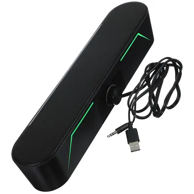 Kaufen  Soundbar Für Tablet Kabelgebundener Leuchtender Stereolautsprecher Verdrahtet • 28.48€