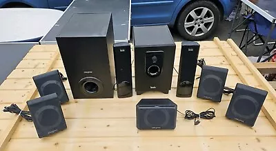 Kaufen Creative Labs Inspire P5800 Lautsprecher System 5.1 Speaker Boxen Surround Sound • 30€