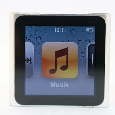 Kaufen Apple IPod Nano 6. Generation Silber (8GB) Clip-MP3 Player / Vom Händler • 69.99€