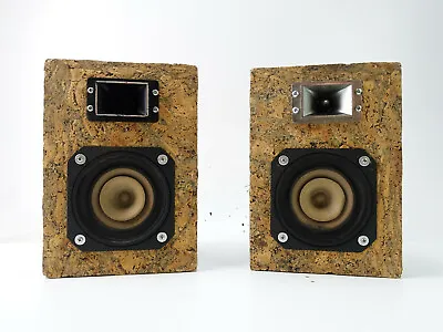Kaufen Kork Lautsprecher Eigenbau Boxen Hifi Stereo Regallautsprecher Q-1211 • 59€