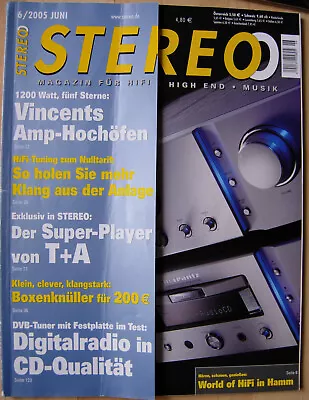 Kaufen Stereo 6/05 Marantz PM-15 S1, Wharfedale Diamond 9.1, Vincent SP-998, Jadis JS 1 • 4€