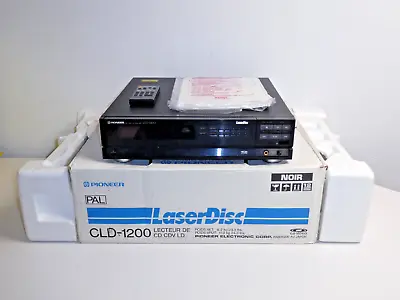 Kaufen Pioneer CLD-1200 PAL High-End Laserdisc Player LD CD CDV, OVP&NEU, 2J. Garantie • 999.99€