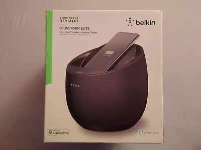 Kaufen Belkin Elite Hi-Fi Smart Speaker Bluetooth-Lautsprecher Mit Amazon Alexa Schwarz • 125€