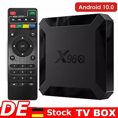 Kaufen X96 Smart TV BOX 8GB/16GB Android 10.0 Quad Core WIFI Netzwerk Media Player NEU • 27.12€