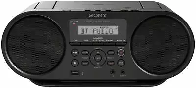 Kaufen Sony ZS-RS60BT CD/USB Bluetooth Boombox/Radiorekorder NFC, Mega Bass, UKW Radio • 148.99€