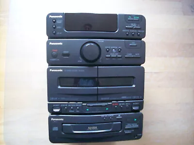 Kaufen Panasonic SA-CH32 /Kompaktanlage Mit CD, Kassettendeck, Radio/ Super Zustand/TOP • 45€