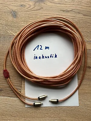 Kaufen Inakustik Subwoofer Anschluß Kabel 12m Flexibel - Mono Auf Stereo • 12€