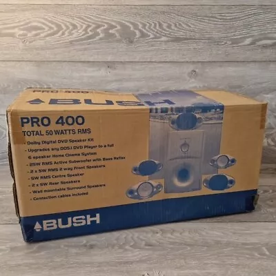 Kaufen Bush Pro 400 50 Watt Heimkino Lautsprechersystem - 5.1 Surround Sound - Neu Im Karton • 151.75€