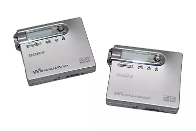Kaufen 🔧2x Sony MZ-N10 Personal MiniDisc Player / Recorder Optisch Guter Zustand MD001 • 52.88€