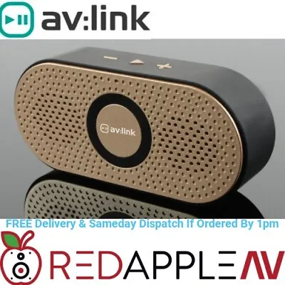 Kaufen AV Link Roségold Bopp Wiederaufladbarer Tragbarer Bluetooth Lautsprecher TF/Micro SD Steckplatz • 6.29€