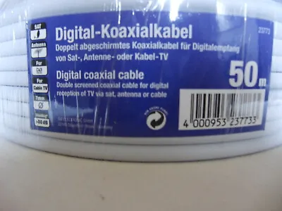 Kaufen Digital Koaxial Kabel 50m In Originaler Verkaufsverpackung • 10€