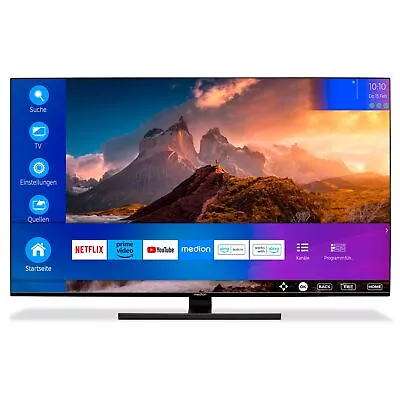 Kaufen MEDION X16521 (MD 30963) Fernseher 163,8cm/65'' Zoll 4K UHD QLED Smart TV HDR E • 679.99€