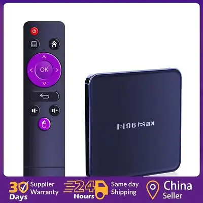 Kaufen H96 Max V12 Media Player Receiver Kostenlose Internetsuche Netzwerk Set Top Box ☏️ • 33.56€