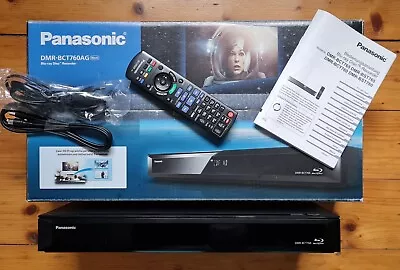 Kaufen ♥ OVP Panasonic DMR-BCT760AG Blu-ray Recorder Festplattenrecorder Kabelreceiver • 249.99€