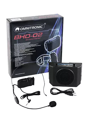 Kaufen OMNITRONIC BHD-02 Gürtelverstärker • 40.49€