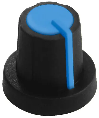 Kaufen MONACOR KN-11/BL Drehknopf, Schwarz/blau Components, Energie, Messen Und  • 4.82€