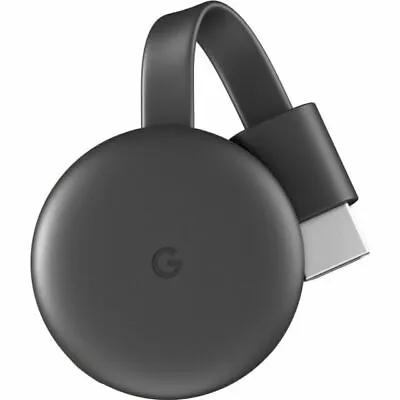 Kaufen Google Chromecast 3. Generation Media Streamer - Anthrazit - Neu + Versiegelt • 30.77€