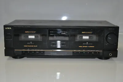 Kaufen Aiwa AD-WX333 Stereo Cassette Tape Deck Kassettendeck Kassetten Player WX 333 • 74.99€