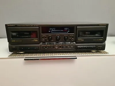 Kaufen Technics RS-TR979 Tapedeck Stereo Cassette Doppelkassettendeck • 330€