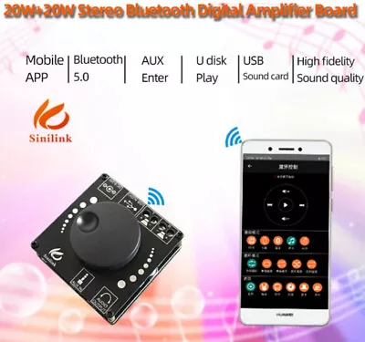 Kaufen HIFI 20W * 2 50W * 2 AP50L AP51H Stereo Bluetooth-kompatibel Digital Verstärker  • 14.95€