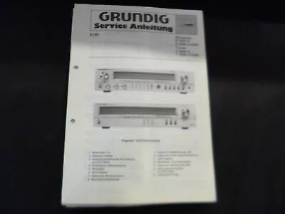 Kaufen Original Service Manual Schaltplan Grundig R1000-2 T1000-2 • 11.90€