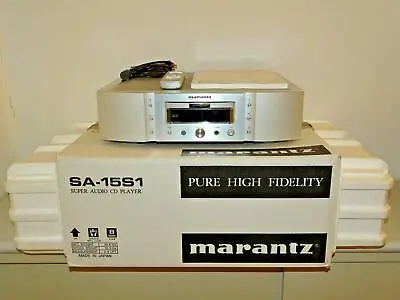 Kaufen Marantz SA-15S1 High-End SACD-Player Silber, FB&BDA, OVP W.NEU, 2J. Garantie • 1,499.99€