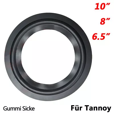 Kaufen 10  8  6,5  Zoll Lautsprecher Gummi Sicke Subwoofer Membran Reparatur Für Tannoy • 8.27€