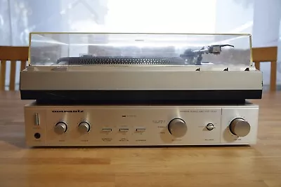 Kaufen MARANTZ PM25 Vintage Stereoverstärker + MARANTZ TT 2200 Plattenspieler • 199€