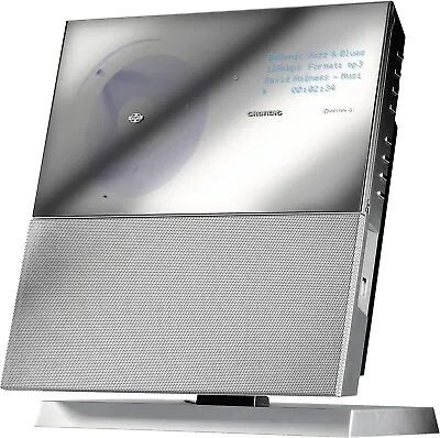 Kaufen Grundig Ovation 2i CDS 9000 WEB Kompaktanlage Chrom • 50€