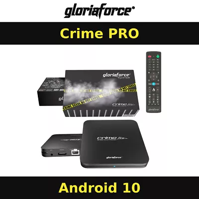 Kaufen Streaming Player Android 10 Iptv Hdtv Uhd Stream Gloriaforce Optic Crime PRO 4K  • 99€