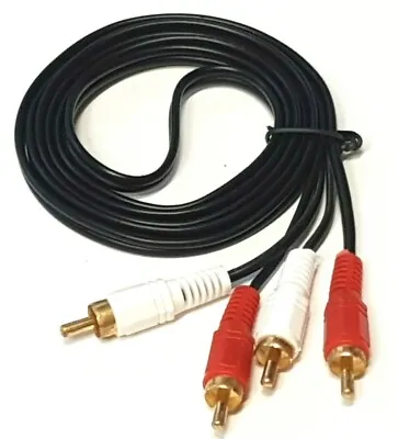 Kaufen Cinch Kabel 1,5m Stecker Auf Stecker 2x RCA Audio Stereo Hifi Chinch Cinchkabel • 4.20€