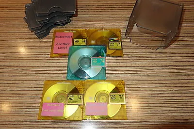 Kaufen Set 5 Fuji + Box   Minidisc MD   Recorder / Player .   (923) MD LEER Od Gelöscht • 19.99€
