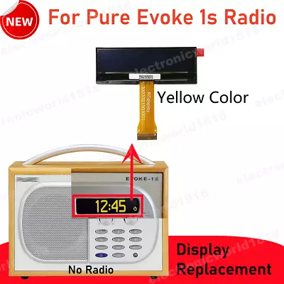 Kaufen For PURE Evoke Marshall 1S Portable FM Radio LCD OLED Display Screen Repair NEU • 42.83€