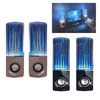 Kaufen Goodmans Bluetooth Aqua Lautsprecher Sound Responsive Wasserstrahl & LED Leuchten • 38.46€