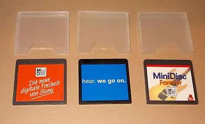 Kaufen 3 Original Bespielte MiniDisc , Kauf-MD , Hear We Go , MiniDisc Forever , +1 • 3.50€