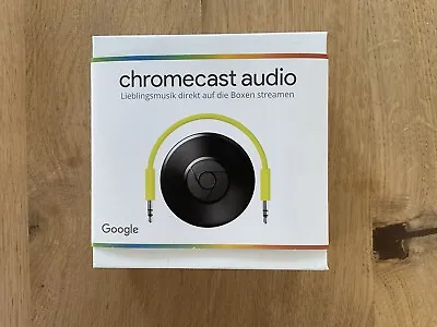 Kaufen Google Chromecast Audio Digital Media Streamer RUX-J42 WiFi  • 35€