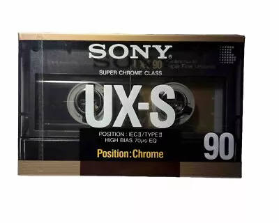 Kaufen SONY UX-S 90, IEC/TYPE II, Position: CHROME, High BIAS, NEU&OVP, Tape, Cassette • 11.99€