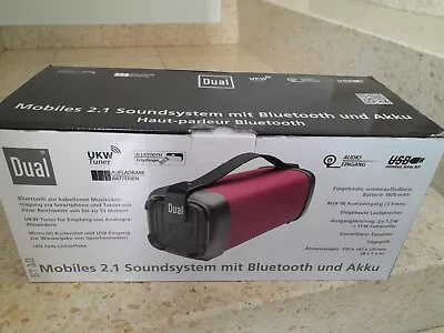 Kaufen DUAL Mobiles 2.1 Soundsystem Mit Bluetooth Und Akku • 25€