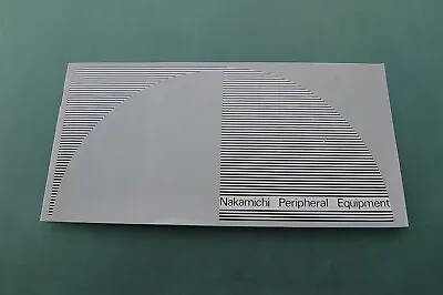 Kaufen Nakamichi Peripheral Equipment Prospekt / Brochure / MC-1000 T-100 SR-100 Etc. • 45€