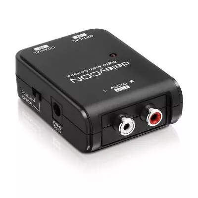 Kaufen DeleyCON Audio Konverter - DA Wandler - Toslink / Koaxial Zu Analog Stereo Cinch • 19.78€