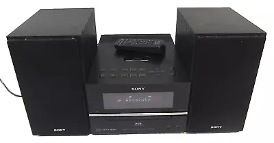 Kaufen Sony CMT-BX77DBi Micro HiFi DAB CD IPod Dock Klassische Stereoanlage Mit Fernbedienung #W3 • 46.02€